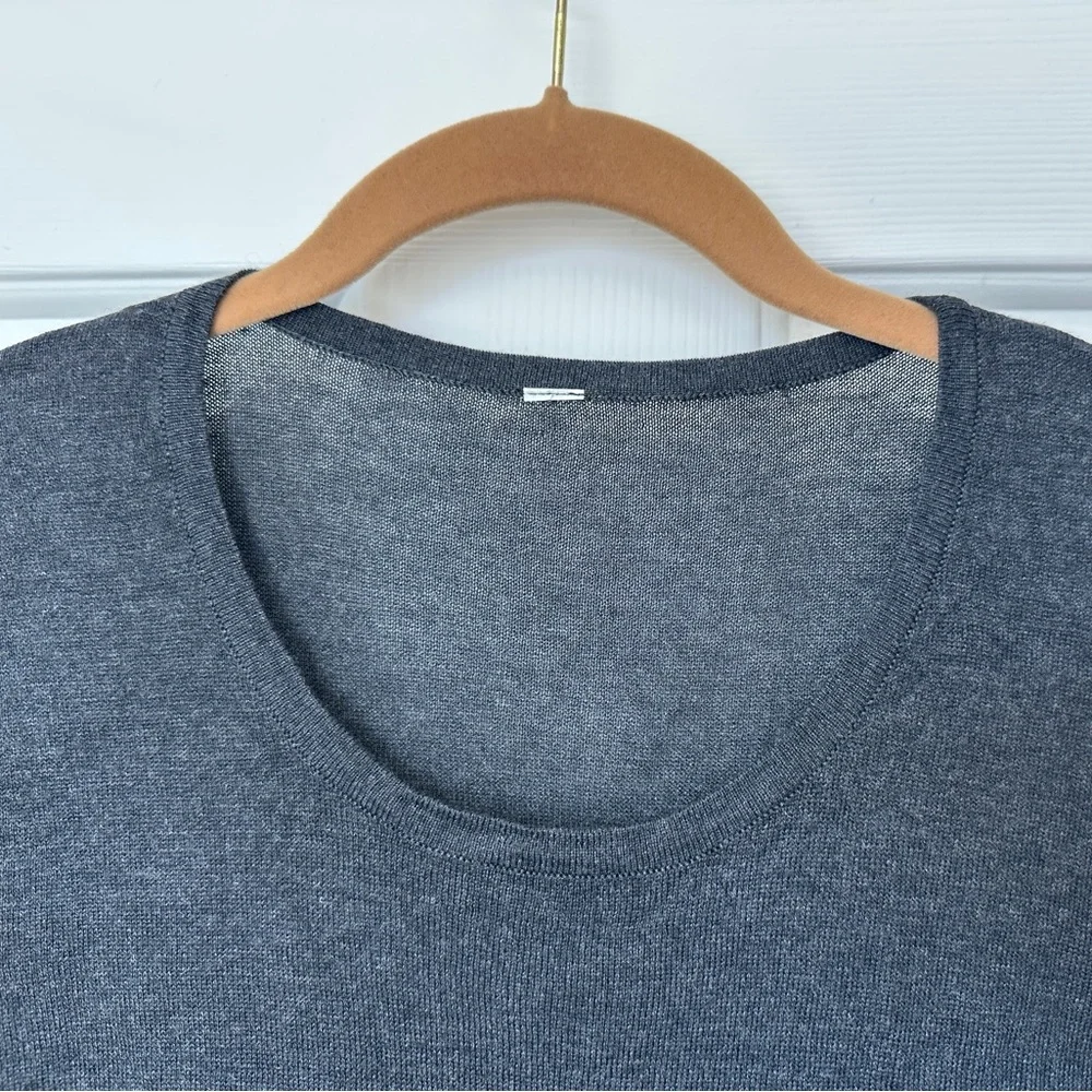 Lululemon Daya Knit Tee Women’s Heathered Black